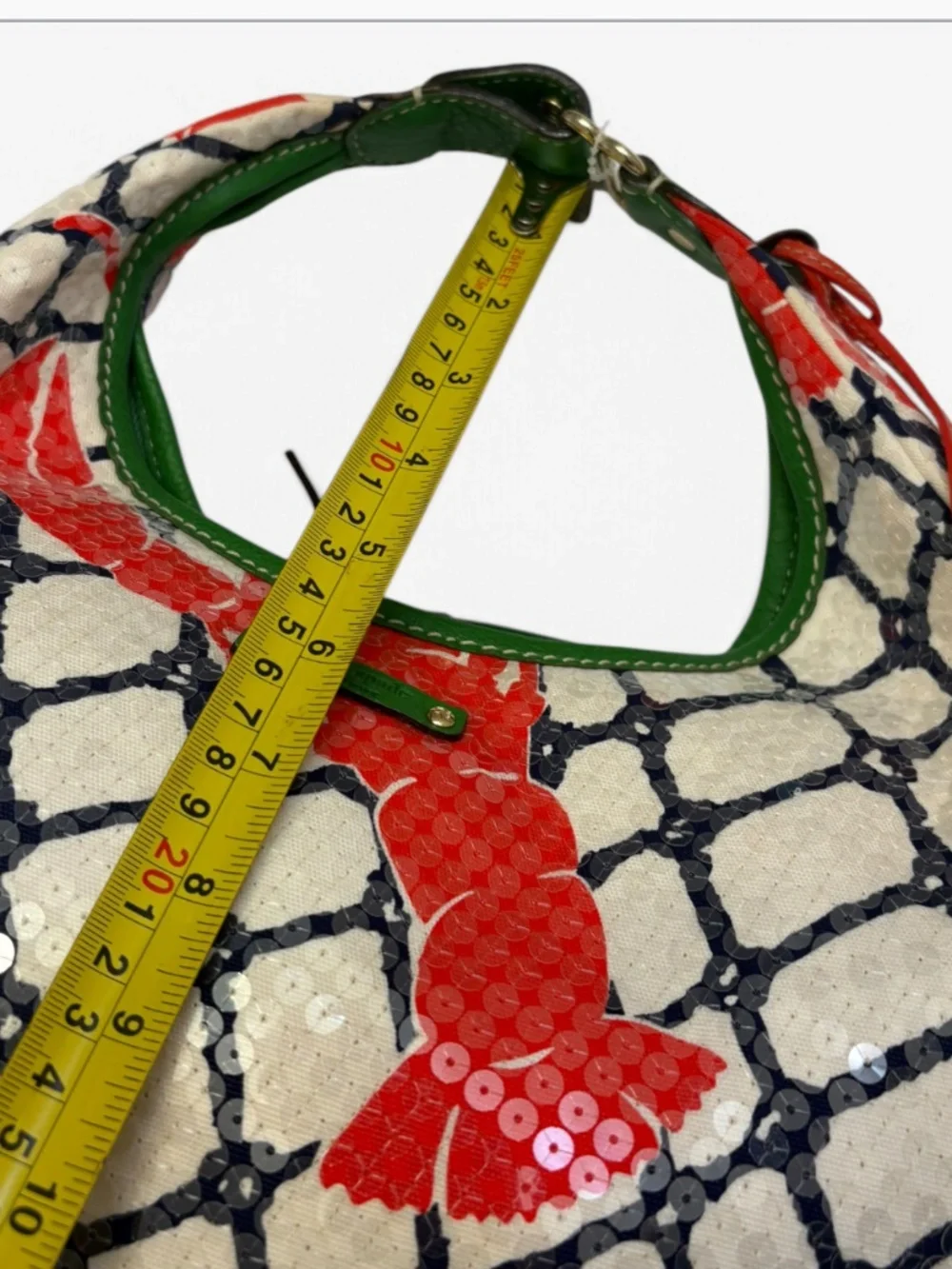 Kate Spade New York limited edition Lobster Cape Cod Hobo bag